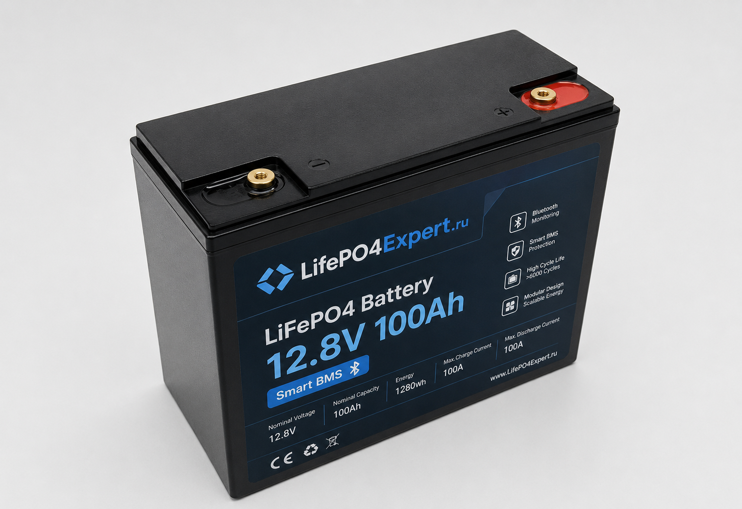 LiFePO4 12V 30Ah для эхолота