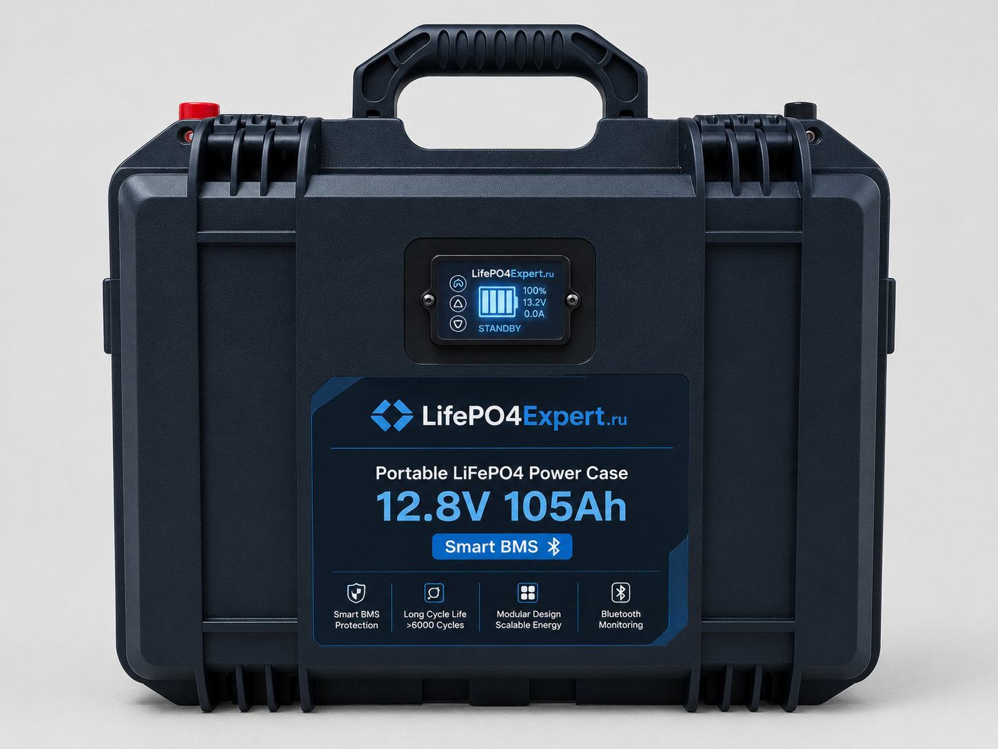 LifePO4Expert переносной LiFePO4 аккумуляторный кейс