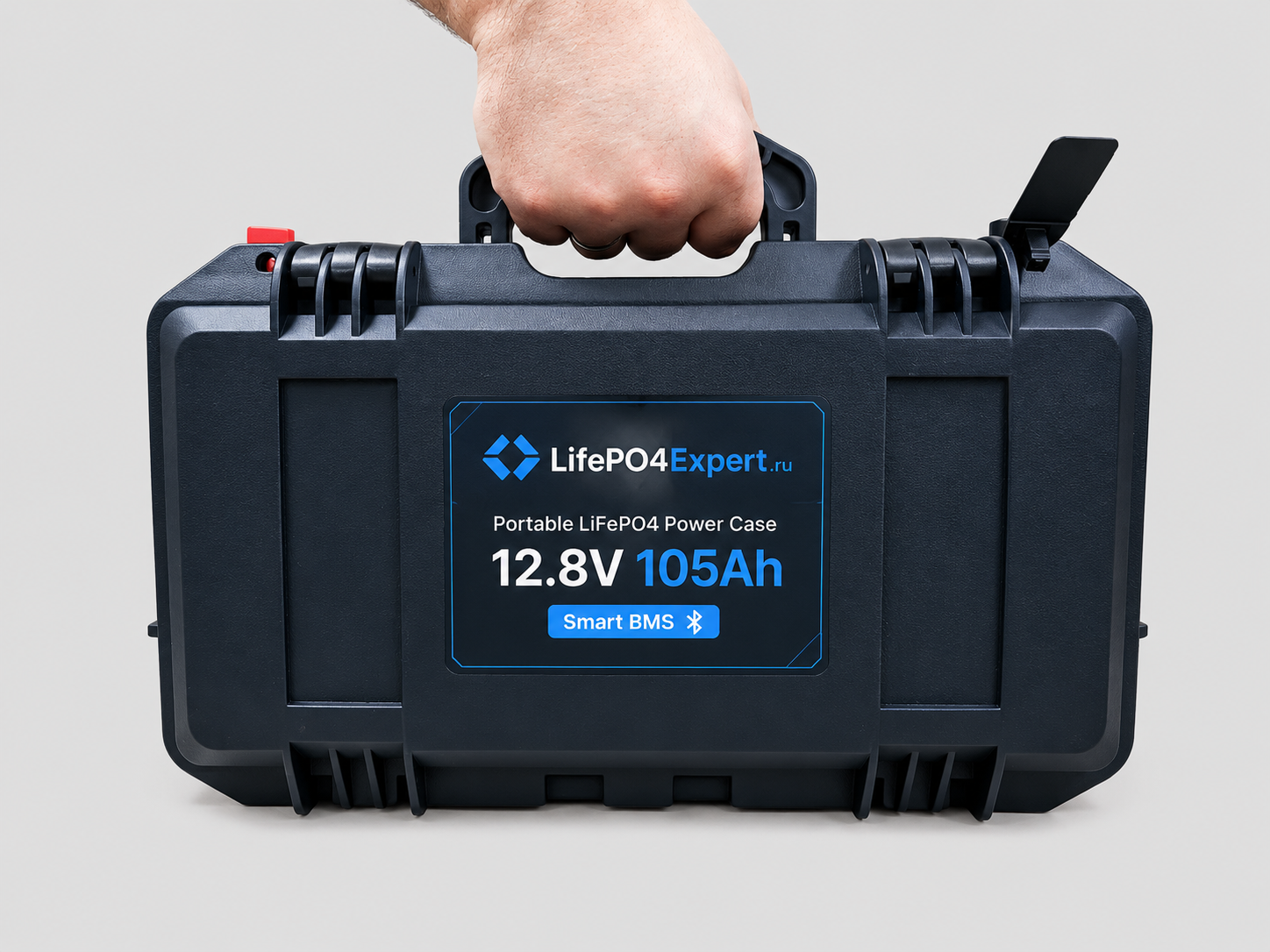LiFePO4 12V 105Ah в кейсе